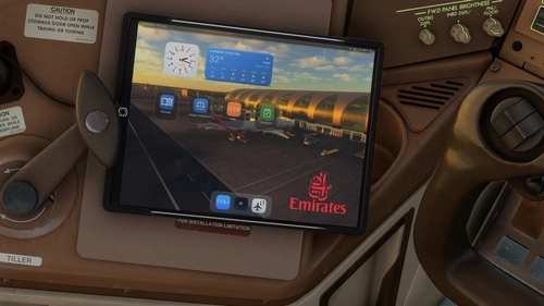 Emirates PMDG 77L/77W EFB Wallpaper