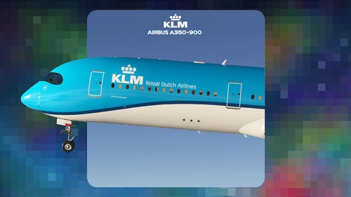KLM Fleet | A350-900 inibuilds