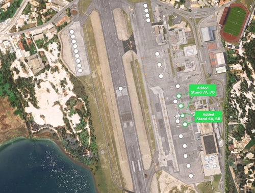 LGKR (Gaya) Airport Enhancement : Missing Stands