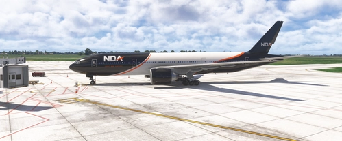 PMDG 777 200ER GE NDA livery