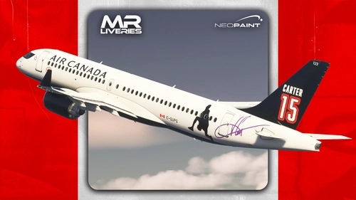 Synaptic | Airbus A220-300 | Air Canada | C-GUPG 'Vince Carter'