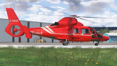 Taog's Hangar AS365N2 | Bond Helicopters | G-REDF