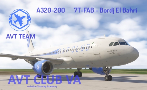 AVT CLUB A320 Fenix (7T-FAB)