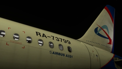 Airbus A321 RA-73799  | Fenix V2B2