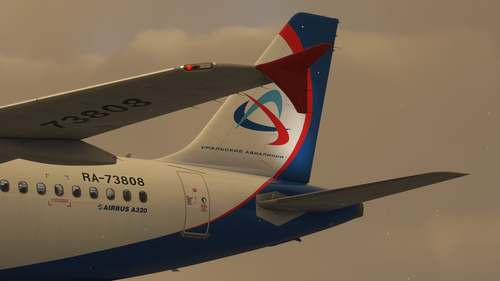 Airbus A320 RA-73808 | Fenix V2B2