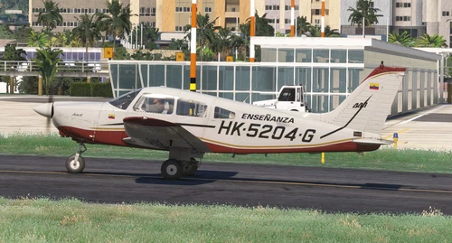 [Carenado-P28A Archer II] HK5204G - Academia Antioqueña de Aviación