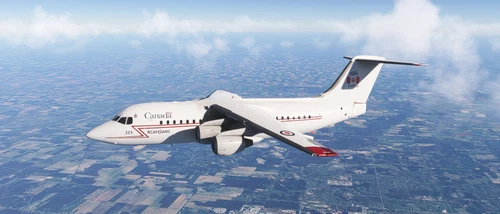 RCAF VIP BAe 146-200 — Updated for Native MSFS 2024