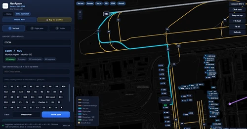 NavApron - The Taxi & Flight Companion