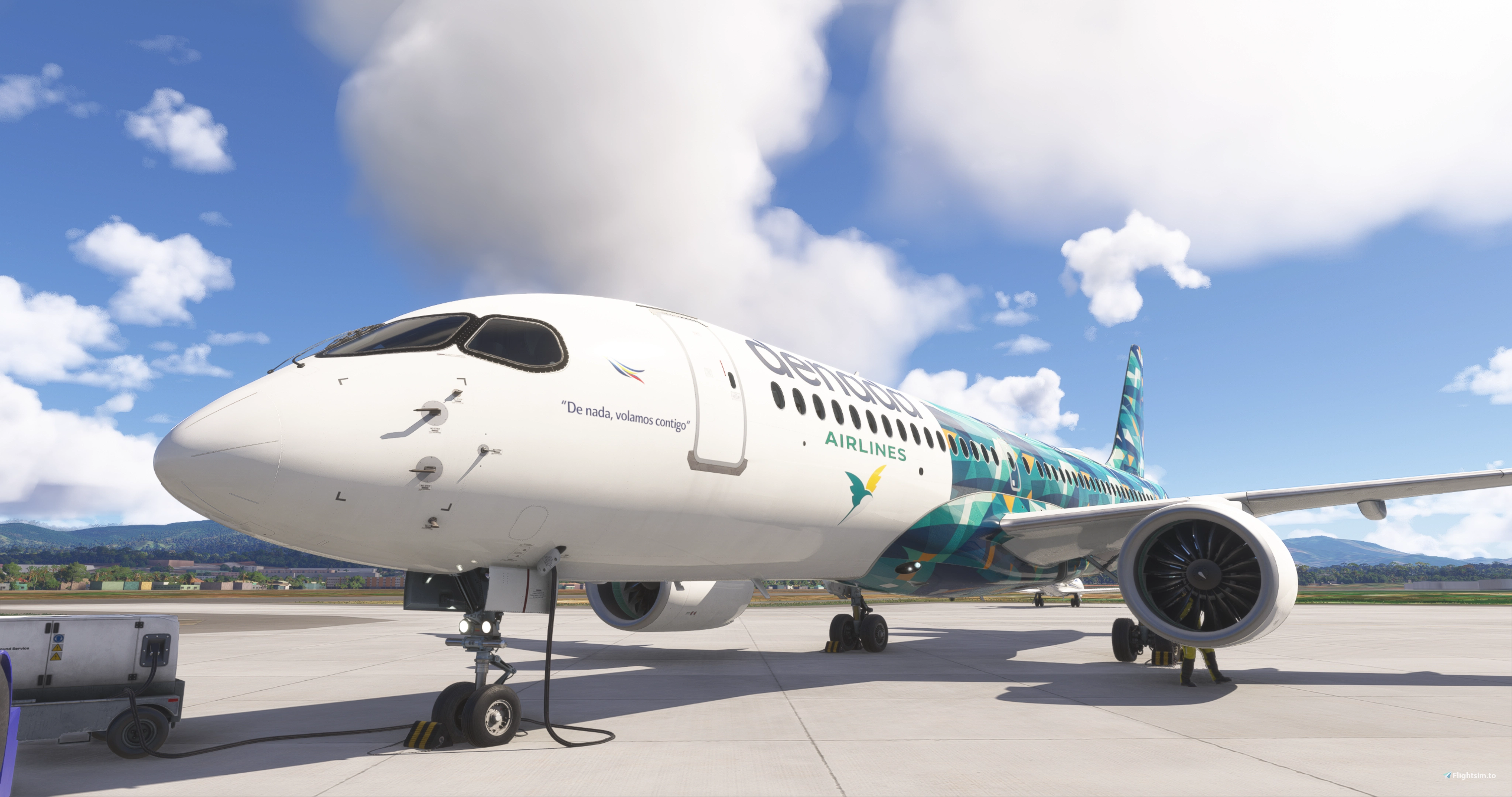 Denada Airlines | 4K Fictional Colombian Airline | Synaptic A220-300