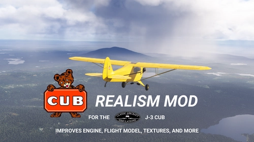 CAS J3 Cub Realism Mod