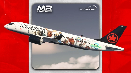 Synaptic | Airbus A220-300 | Air Canada | C-FHMO 'Zootopia 2'