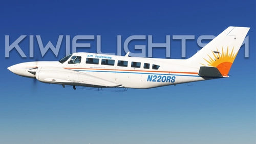 Air Sunshine | N220RS (1990s) | Microsoft/Carenado Cessna 404 Titan [8K]