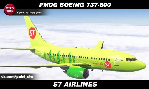 PMDG Boeing 737-600 - S7 Airlines