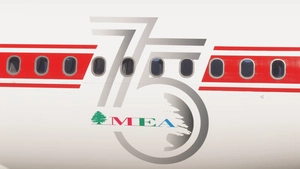 Middle East Airlines MEA 70s  Retro OD-MRT  75th Anniversary  Fenix  A320 AE Engines thumbnail 6