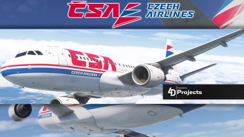 Fenix A320 Czech Airlines PACK (Old logo) (w/cabin)