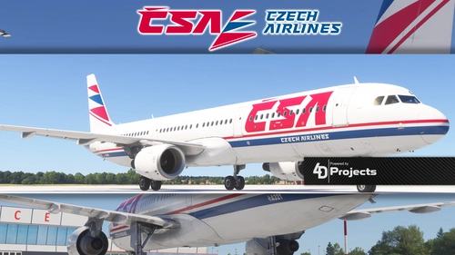 Fenix A321 Czech Airlines PACK (Old logo) (w/cabin)