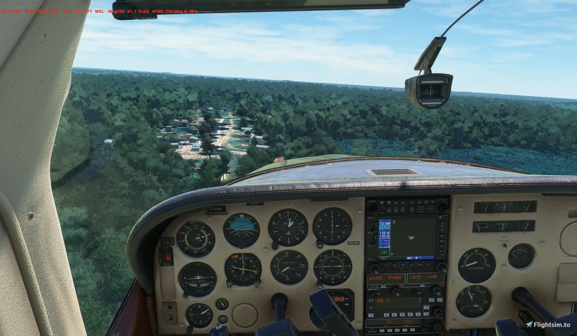 Carmelita airfield in Petén, Guatemala  (Aeródromo De Carmelita)