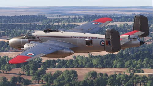 B-25 Mitchell 412 Sqn. RCAF Training Command Serial no. 5248
