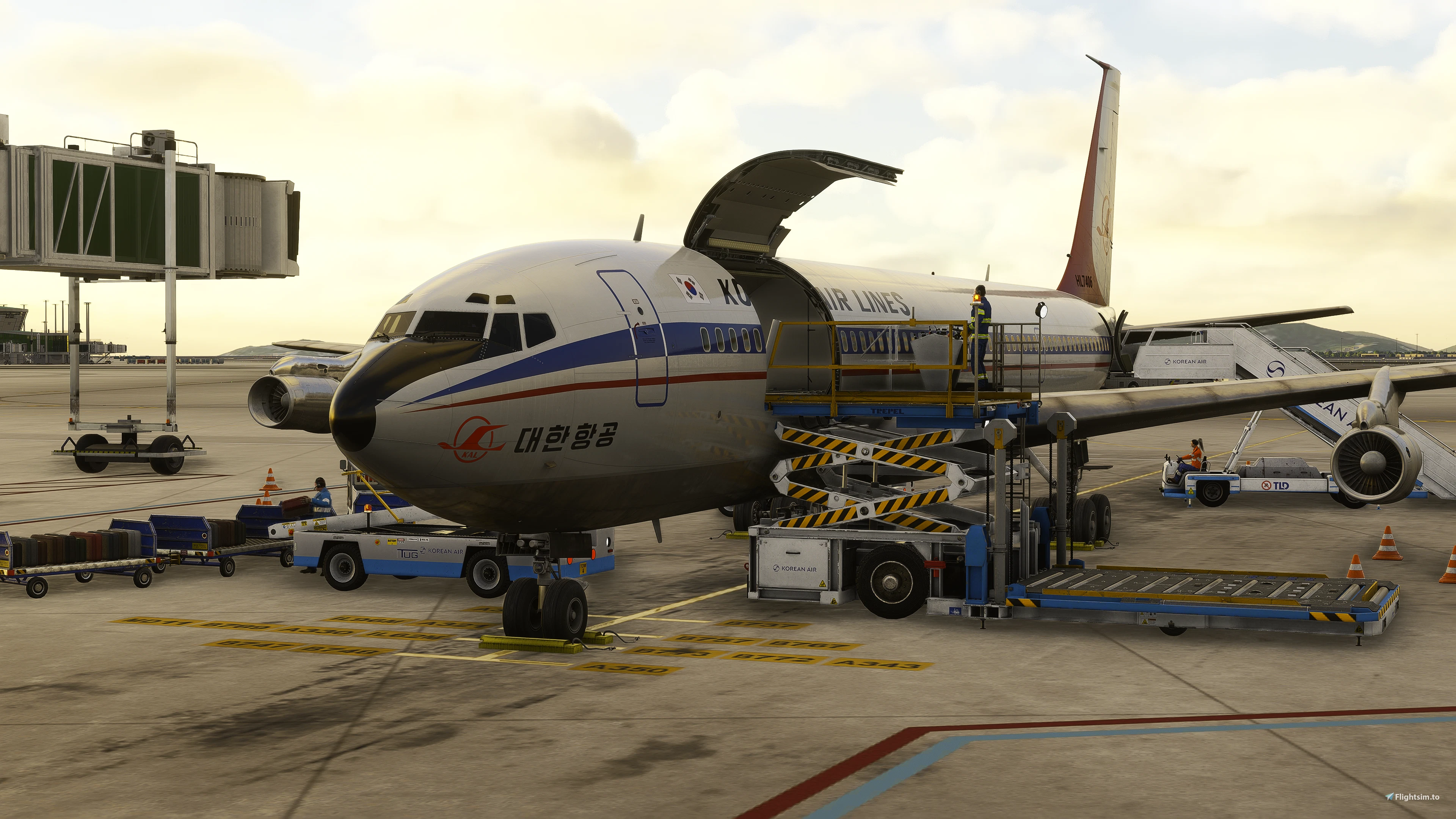 iniBuilds / Working Titles Boeing 707-320C GSX Profile - Image 1