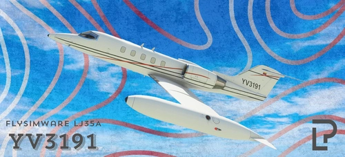 YV3191 (High Fidelity | 2016 Livery) | FlywareSim Learjet 35A