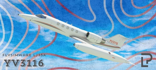 YV3116 (High Fidelity | 2025 Livery) | FlywareSim Learjet 35A
