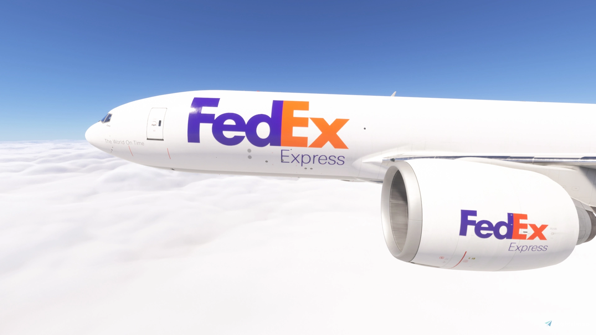 PMDG 777F Federal Express complete fleet (regular, Fedex50, 50th 777, Retro, Panda Express) - Image 1