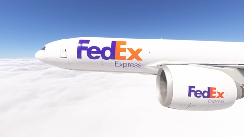 PMDG 777F Federal Express complete fleet (regular, Fedex50, 50th 777, Retro, Panda Express)