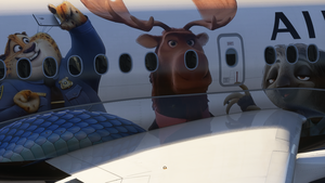 Synaptic | Airbus A220-300 | Air Canada | C-FHMO 'Zootopia 2' thumbnail 7