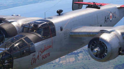 B-25 406 Sqn. RCAF "City Of Saskatoon" AH-U