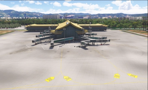 ZPJH Xishuangbanna Gasa Intl Airport Jetway Fix