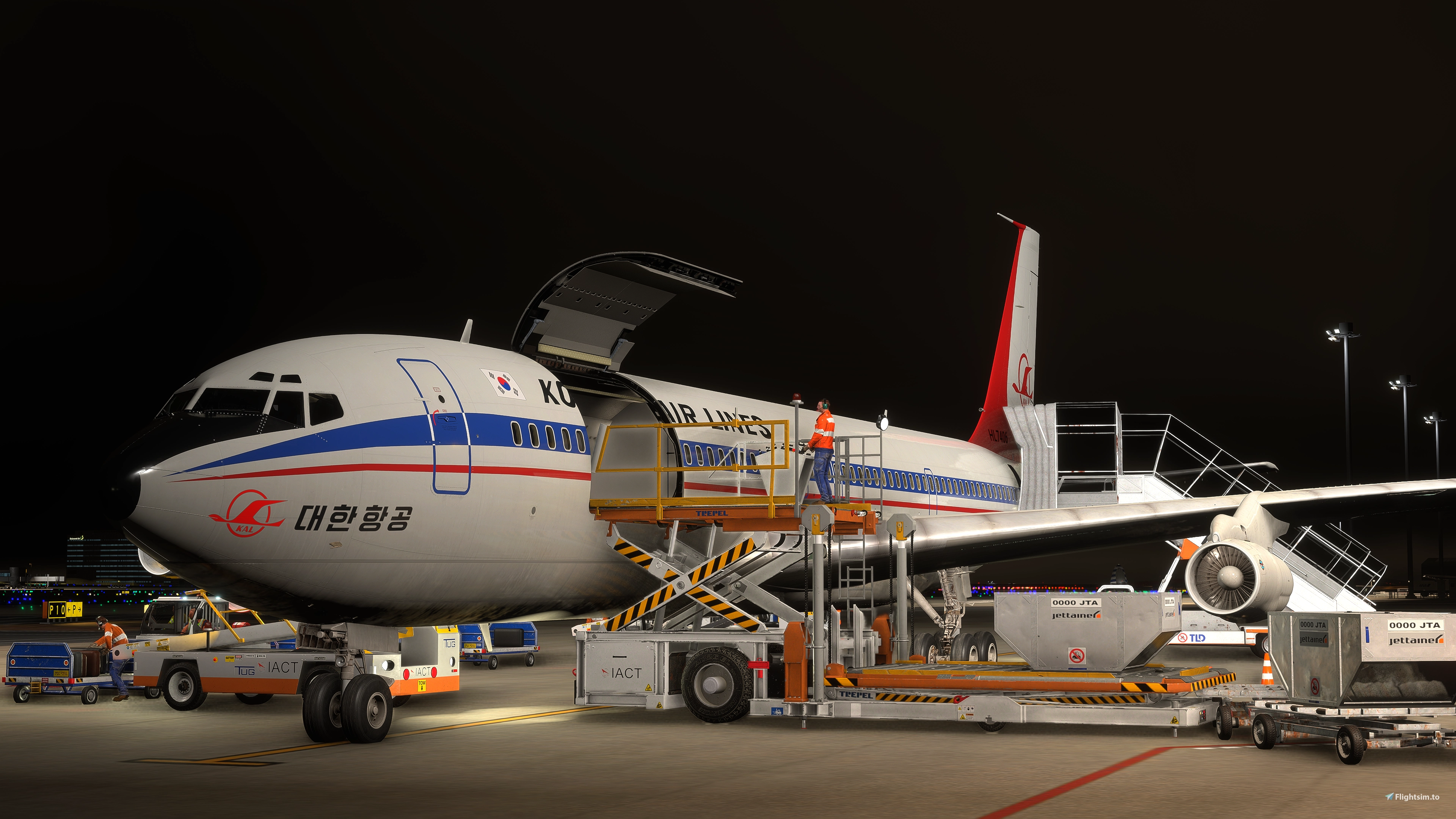iniBuilds / Working Titles Boeing 707-320C Simbrief Profile