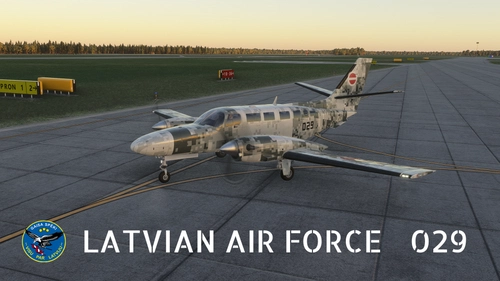 F406 II - Latvian Air Force 029 [Fictional] [Digital Camo]