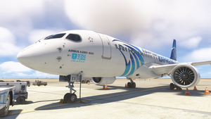 Egyptair Express SU-GEX livery Synaptic A220-300 MSFS2024 only