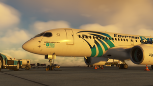 Egyptair Express SU-GEX livery Synaptic A220-300 MSFS2024 only