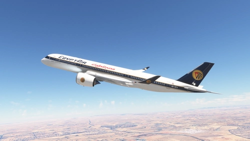 iniBuilds A350-900 | Egyptair SU-GFA | Fictional Historical livery | Requested