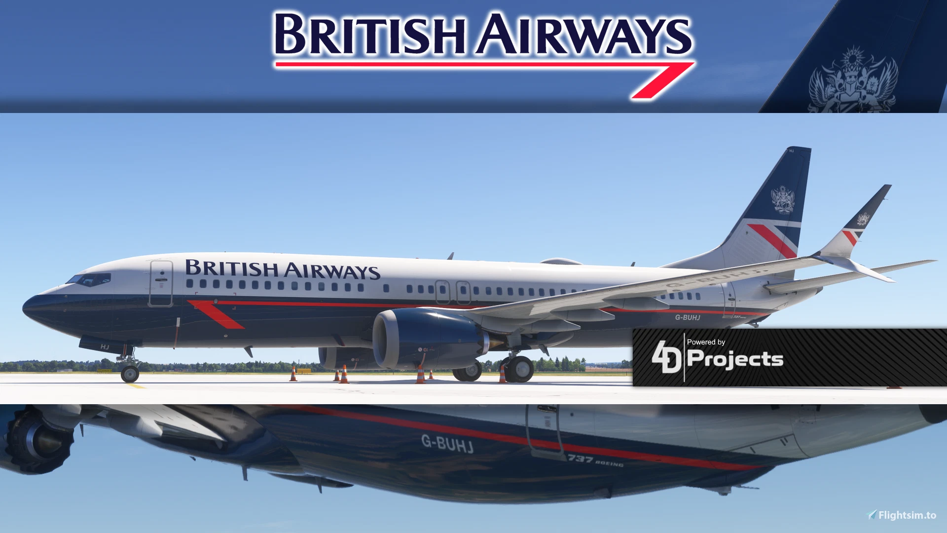 iFly 737 MAX 8 Classic British Airways (w/cabin) - Image 1
