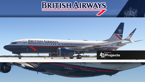 iFly 737 MAX 8 Classic British Airways (w/cabin) thumbnail 1