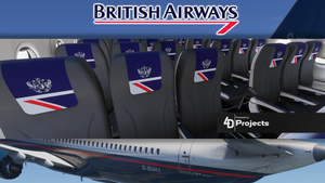 iFly 737 MAX 8 Classic British Airways (w/cabin) thumbnail 4