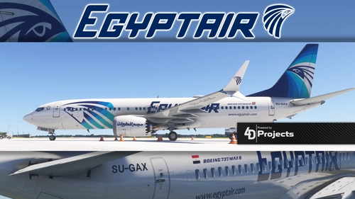iFly 737 MAX 8 Egypt Air (w/cabin)