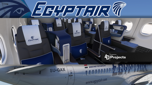 iFly 737 MAX 8 Egypt Air (w/cabin) thumbnail 3