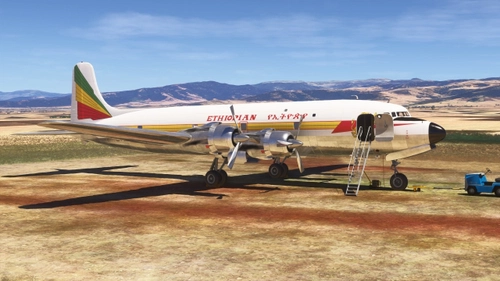 PMDG DC-6A | Ethiopian Airlines 1978 (ET-AGY)