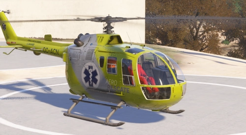 Miltech MBB BO105 Aerorescate CC-ACN