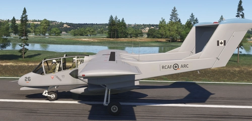 RCAF OV-10 Bronco Livery – MSFS 2024