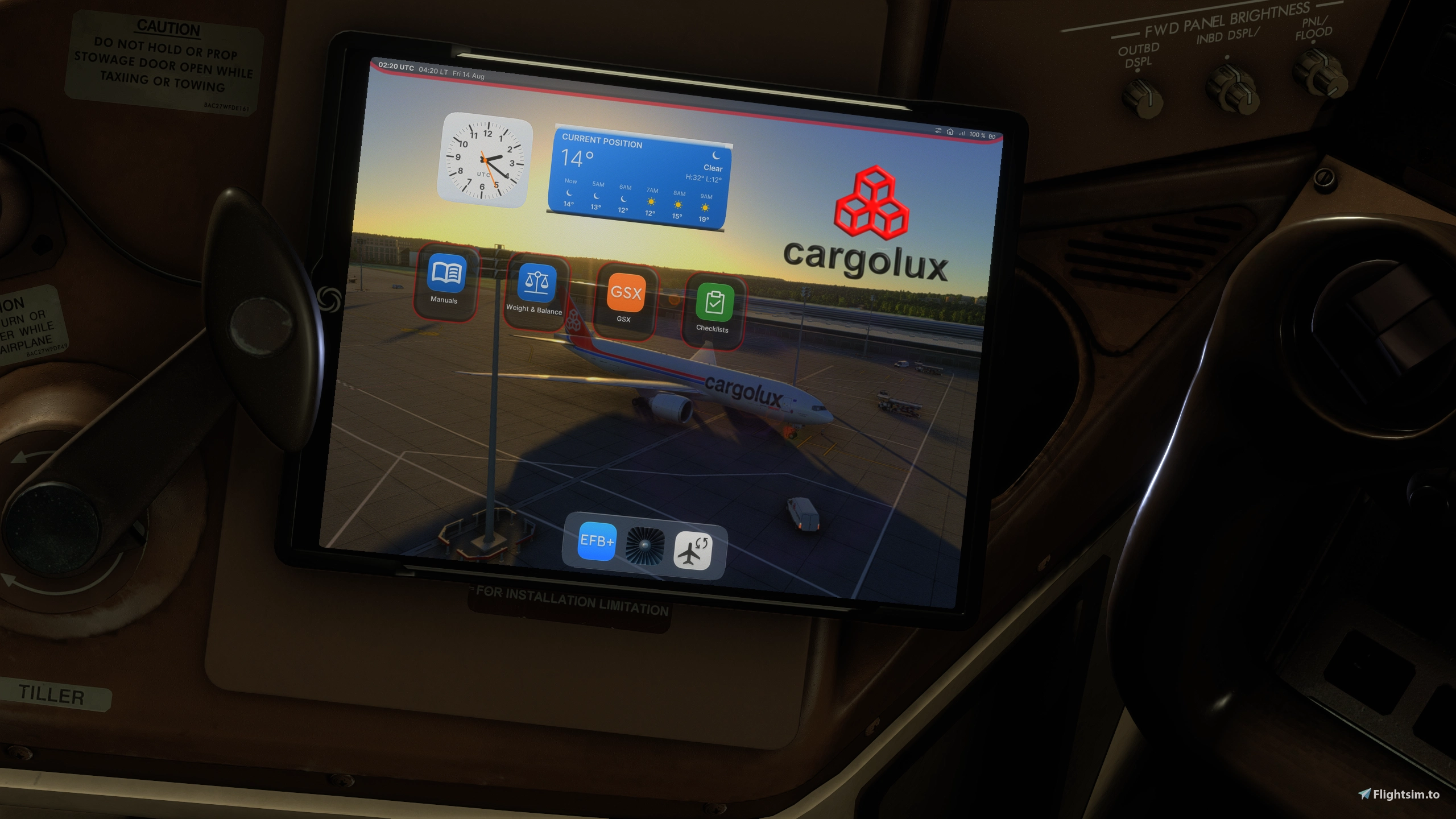 CargoLux and CargoLux Italia B77F EFB