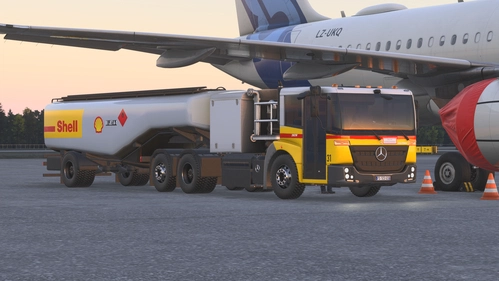 GSX Fuel Livery Pack Truck + Hydrant Shell