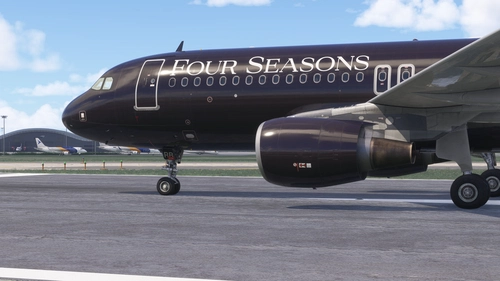 Titan (Four Seasons) ✈ Fenix A320 ✈ MSFS2024 ✈  Fictional