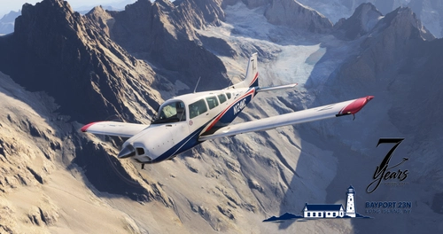 Beechcraft Sierra C24R | Virtual USA Flying Club | 7th Anniversary