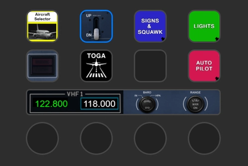 Synaptic Airbus A220 300 for Stream Deck+