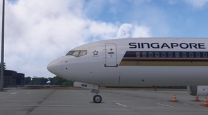 Singapore Airlines | iFly 737 MAX8 w/Cabin Full Fleet SP1 thumbnail 2