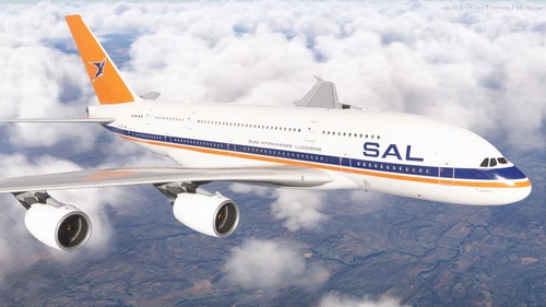 South African Airways Old Livery A380-800 FBW Fictional